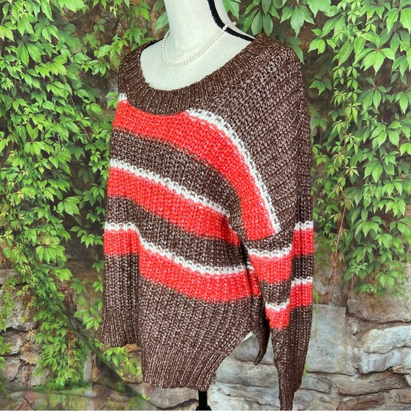 OFFLINE BY AERIE Chunky Striped Knit Sweater, S - Picture 4 of 11